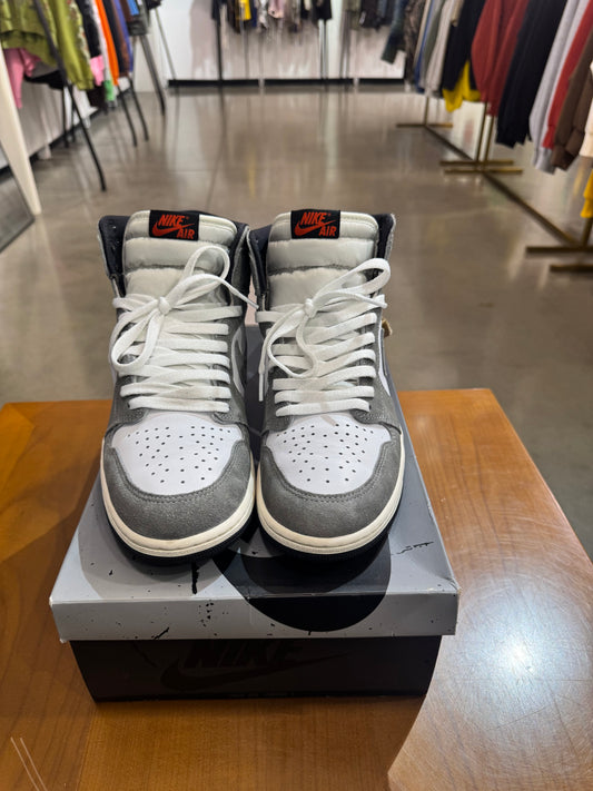 Preowned Air Jordan 1 Washed Black