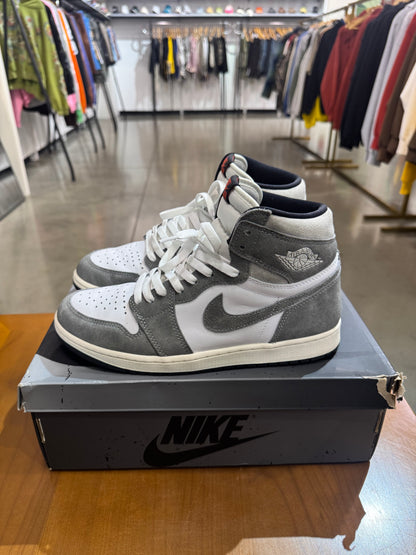 Preowned Air Jordan 1 Washed Black