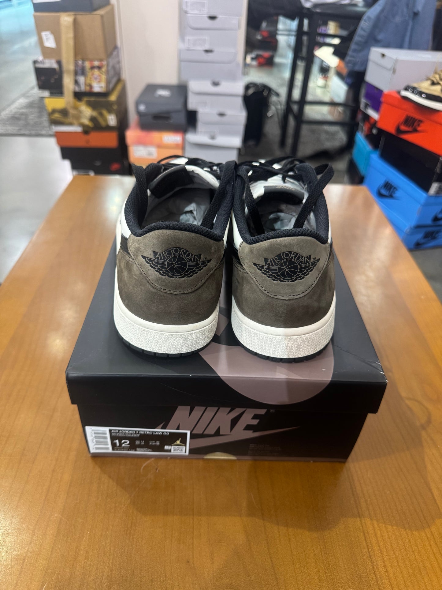 Preowned Air Jordan 1 Low Mocha