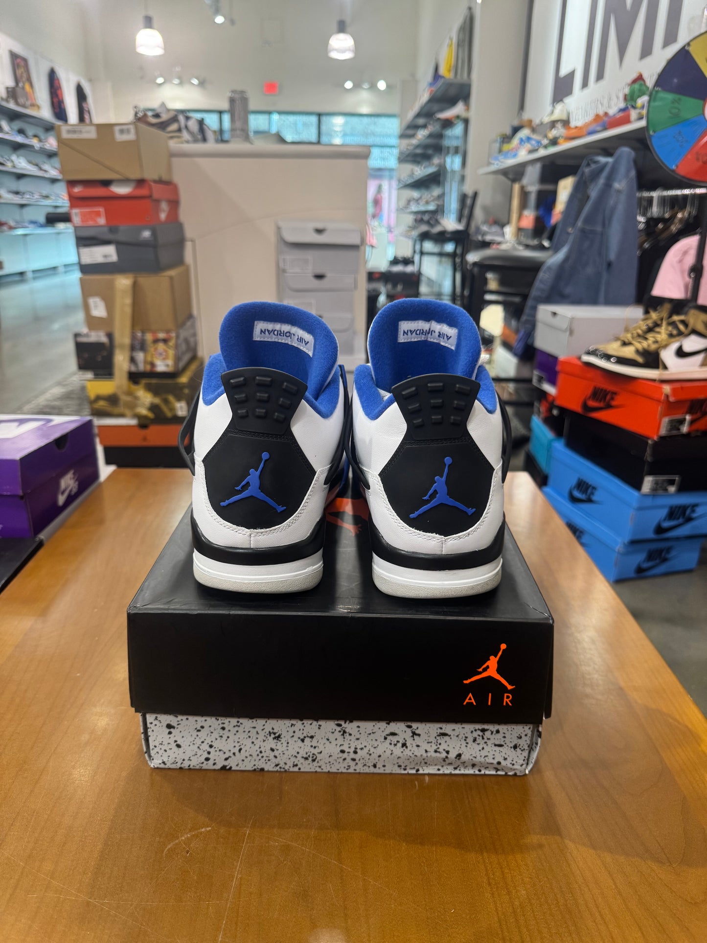 Preowned Air Jordan 4 Motorsports