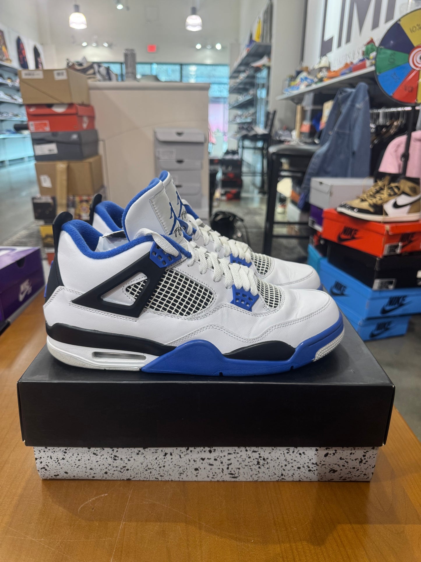 Preowned Air Jordan 4 Motorsports