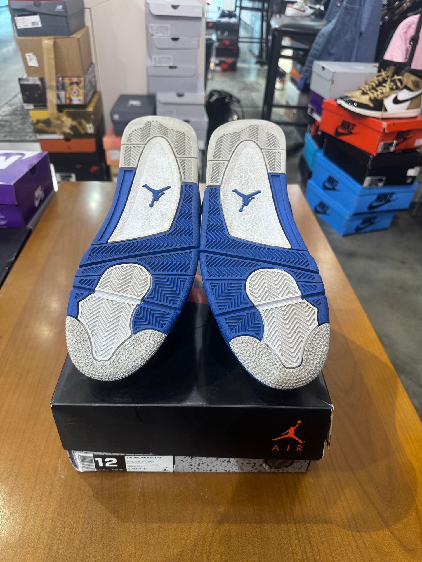 Preowned Air Jordan 4 Motorsports