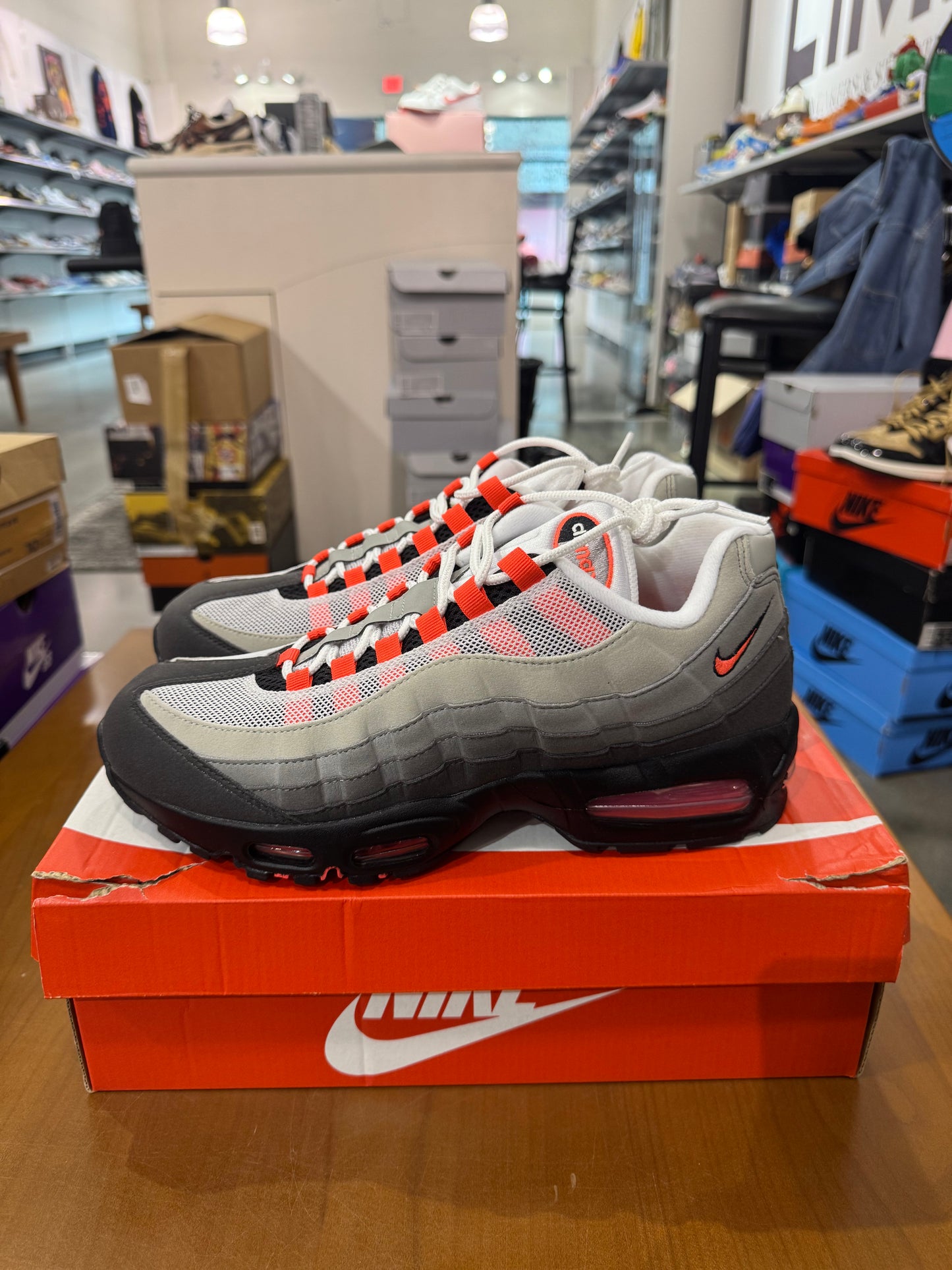Air Max 95 Big Bubble Solar Red