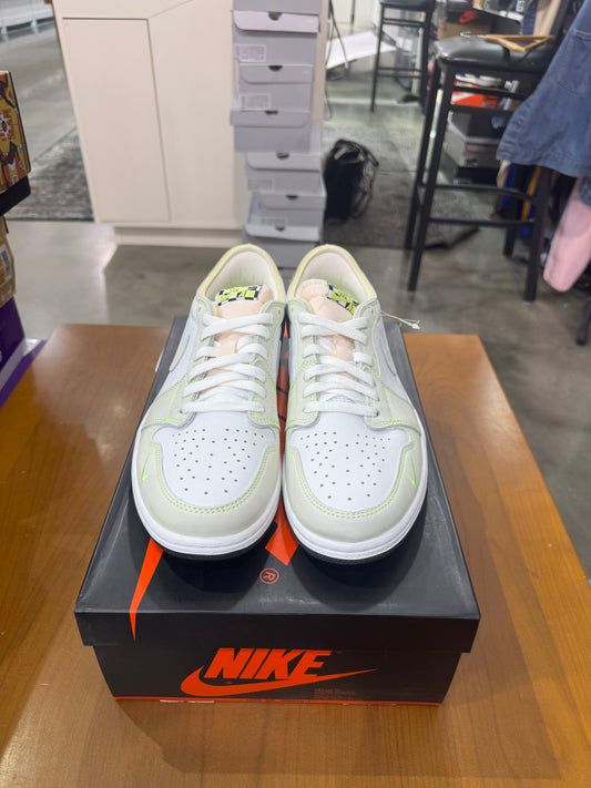 Air Jordan 1 Low White Ghost Green