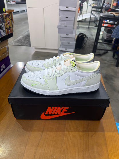 Air Jordan 1 Low White Ghost Green