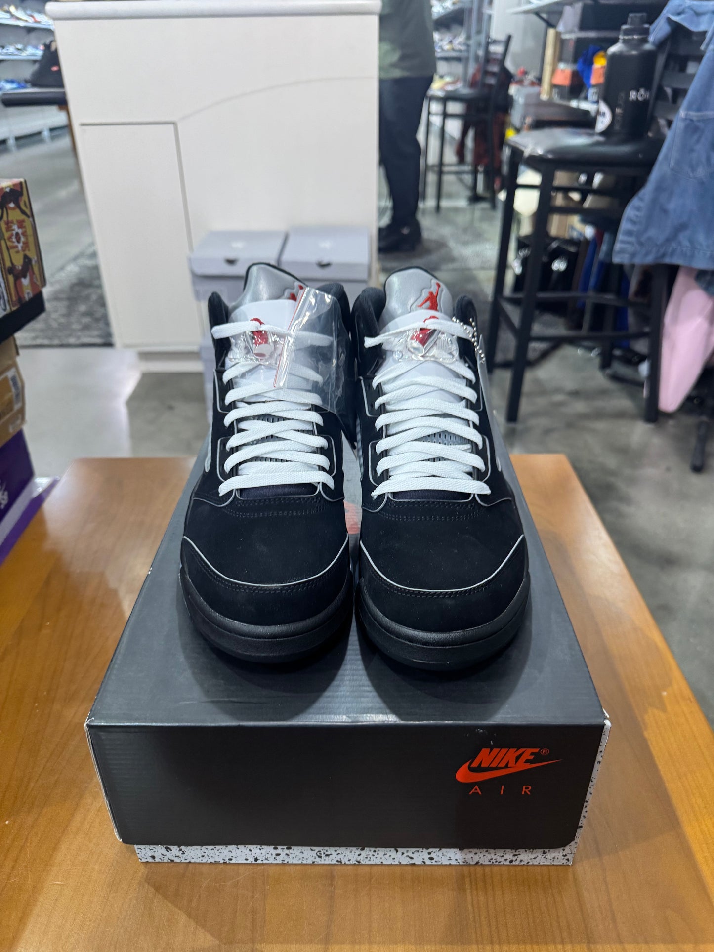 Air Jordan 5 Black Metallic Reimagined