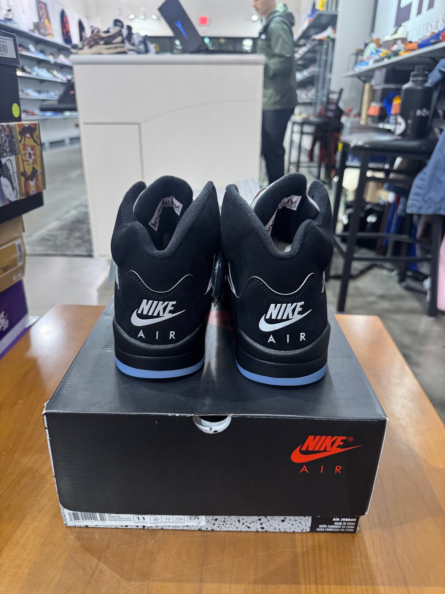 Air Jordan 5 Black Metallic Reimagined