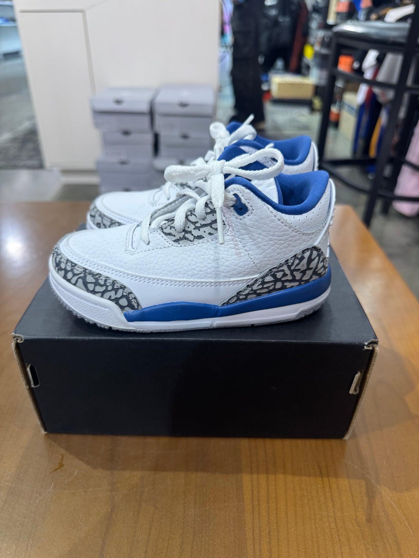 Preowned Air Jordan 3 Wizards