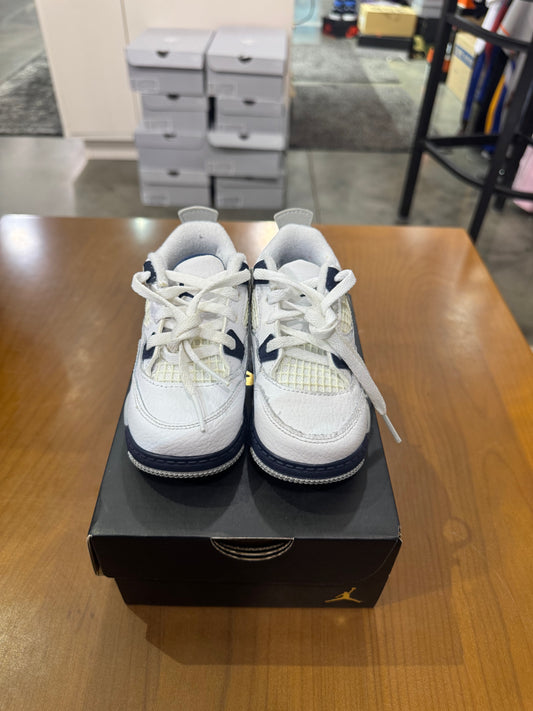 Preowned Air Jordan 4 Midnight Navy