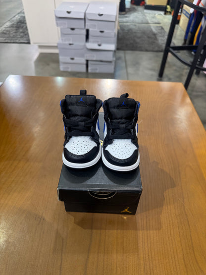 Preowned Air Jordan 1 Mid Racer Blue