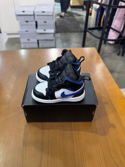 Preowned Air Jordan 1 Mid Racer Blue