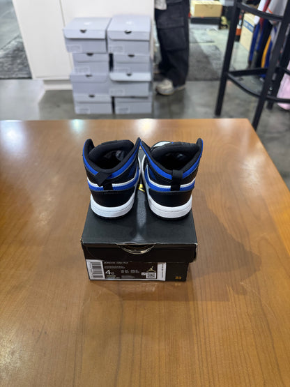 Preowned Air Jordan 1 Mid Racer Blue