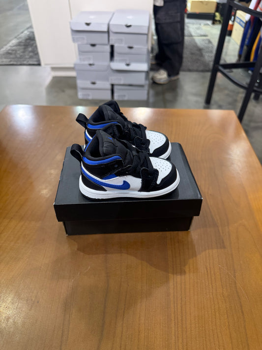 Preowned Air Jordan 1 Mid Racer Blue