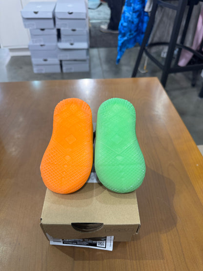 Nike LeBron 18 Green Orange