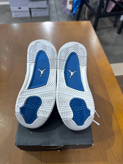 Preowned Air Jordan 4 Military Blue