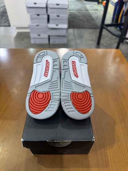 Preowned Air Jordan 3 Fire Red