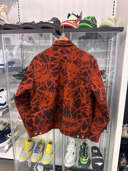 Preowned Supreme Ys By Yohji Yamamoto Denim Work Jacket Red