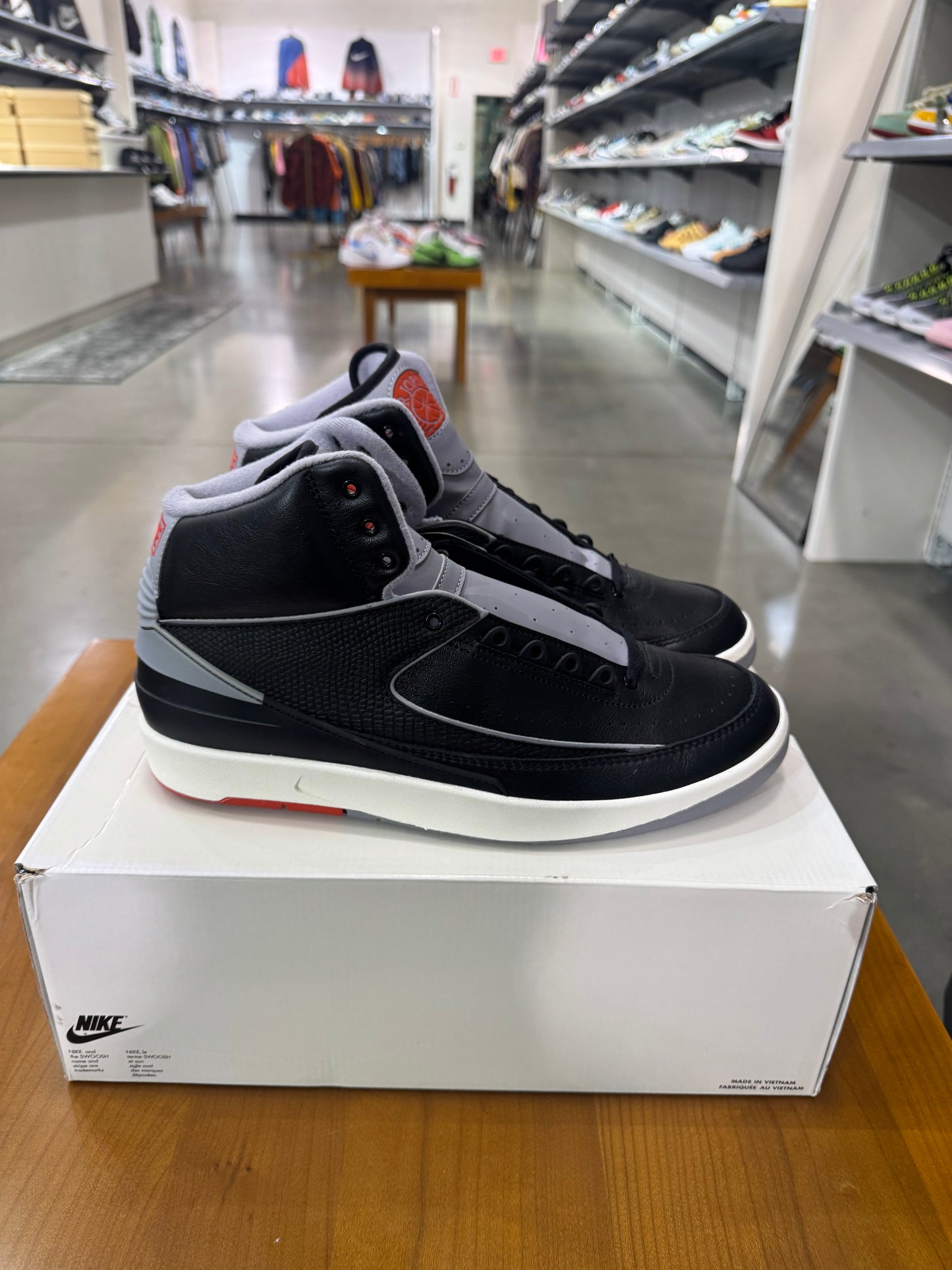 Air Jordan 2 Black Cement