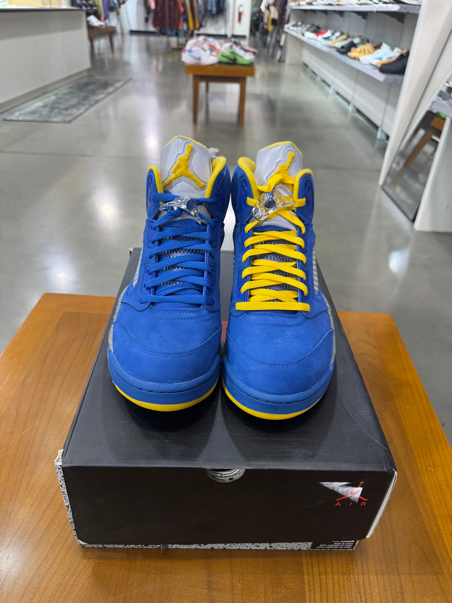 Air Jordan 5 JSP Laney Varisty Royal (Creasing)
