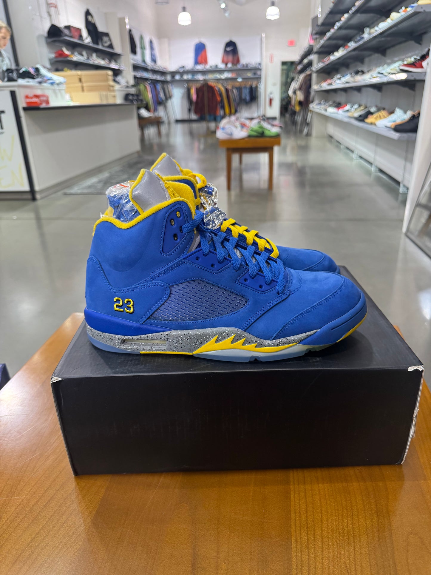 Air Jordan 5 JSP Laney Varisty Royal (Creasing)