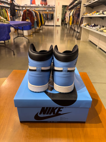 Preowned Air Jordan 1 UNC Toe