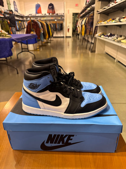 Preowned Air Jordan 1 UNC Toe