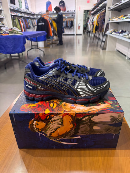 Kith Asics Gel Kayano 12.1 Captain America Vs Guile Double Box