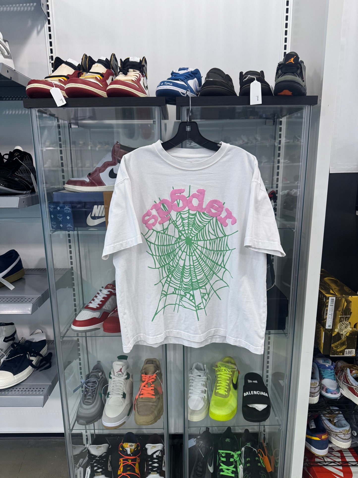 Preowned Sp5der Tee White