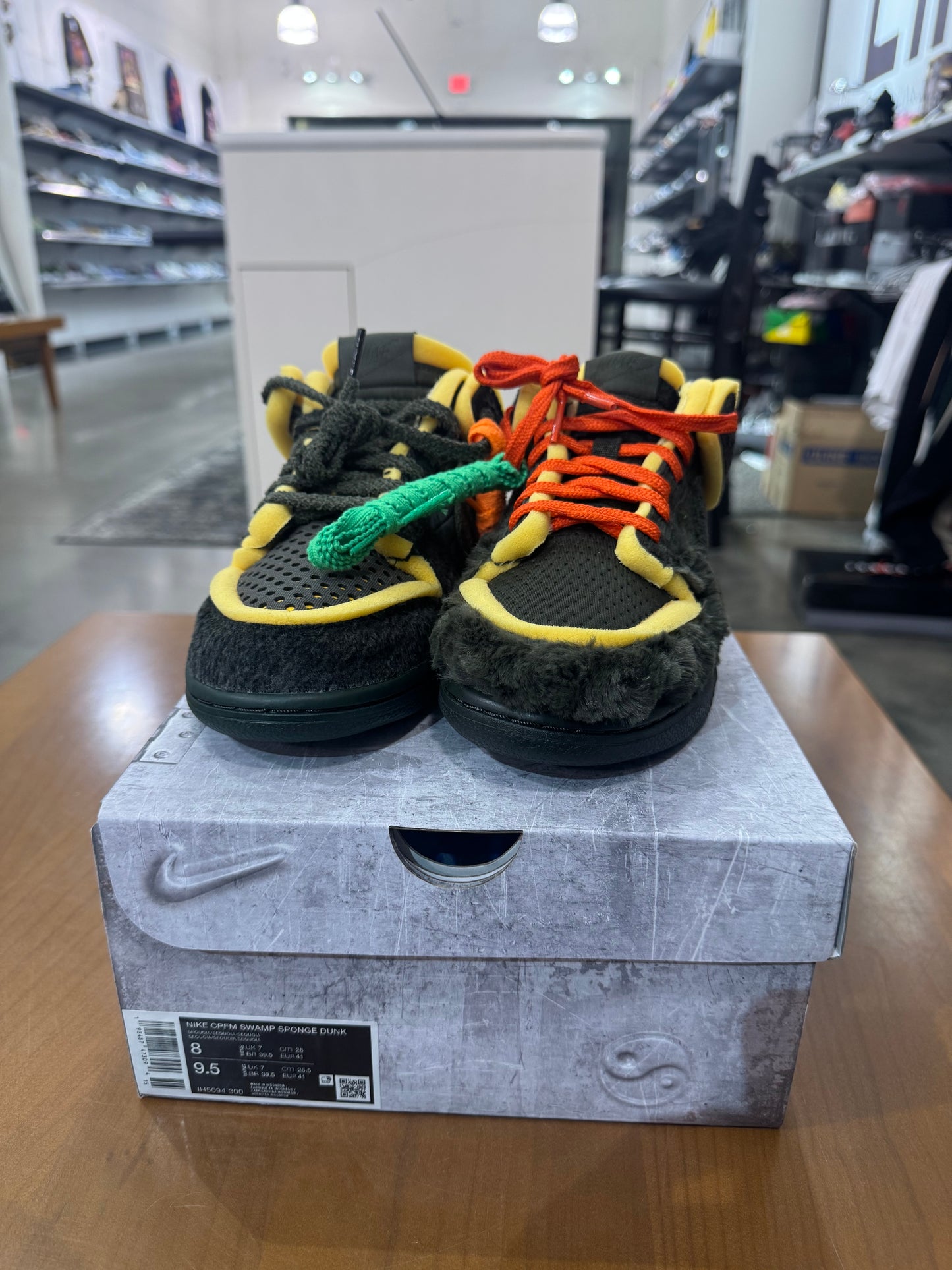 Nike Dunk Low CPFM Market Swamp Sponge Sequoia