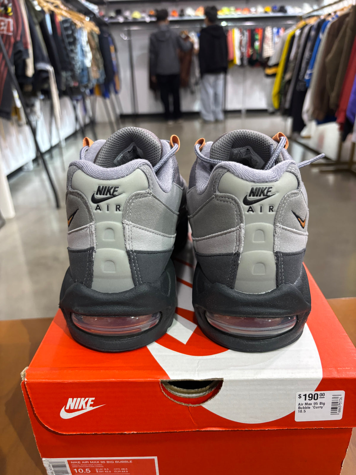 Nike Air Max 95 Big Bubble Hot Curry