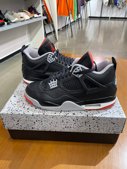 Preowned Air Jordan 4 Bred Reimagined