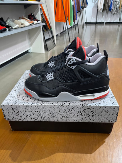 Preowned Air Jordan 4 Bred Reimagined