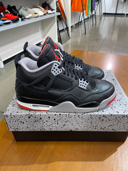 Preowned Air Jordan 4 Bred Reimagined
