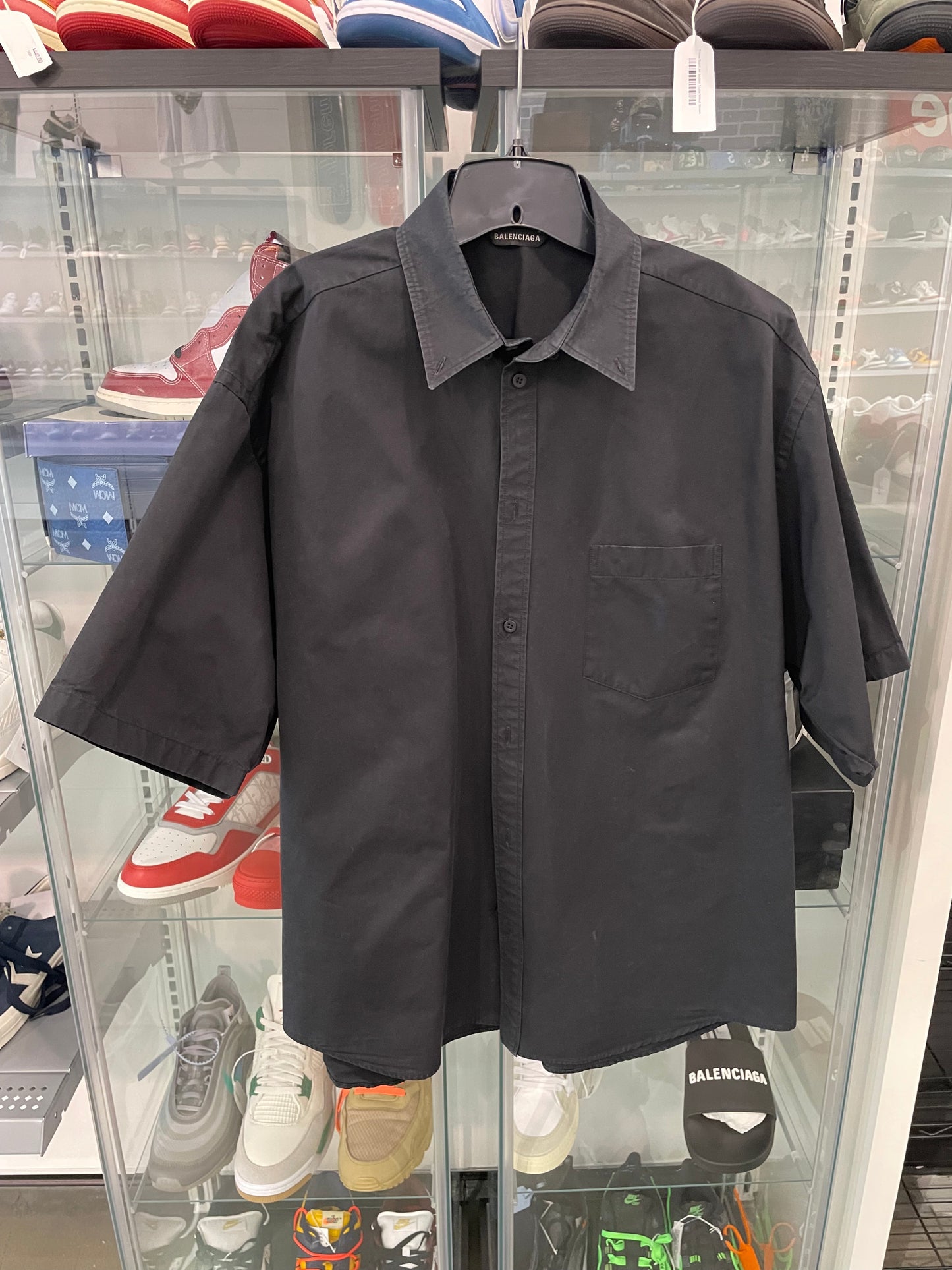 Preowned Balenciaga Tape Type Short Sleeve