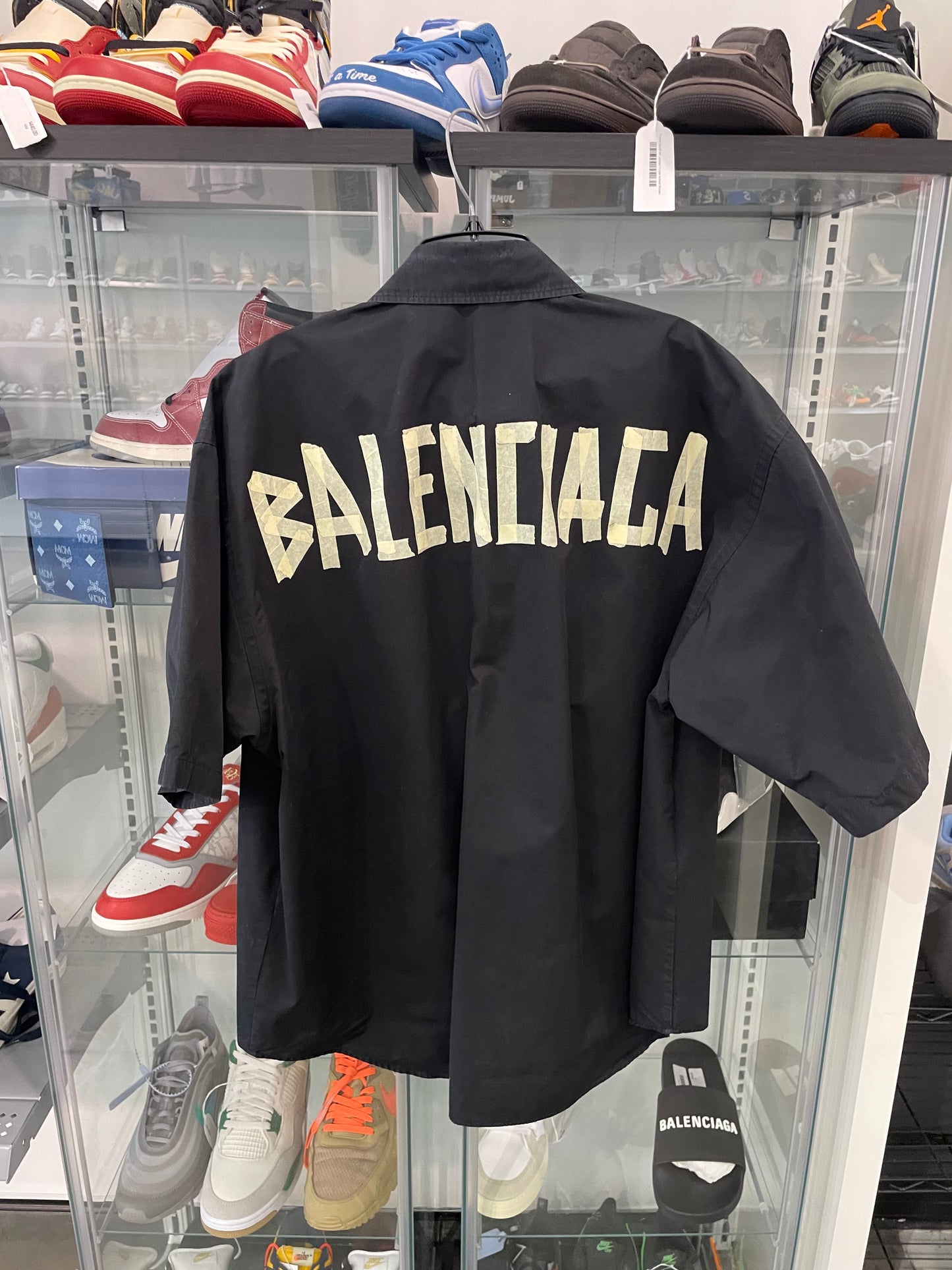 Preowned Balenciaga Tape Type Short Sleeve