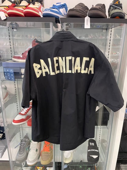 Preowned Balenciaga Tape Type Short Sleeve