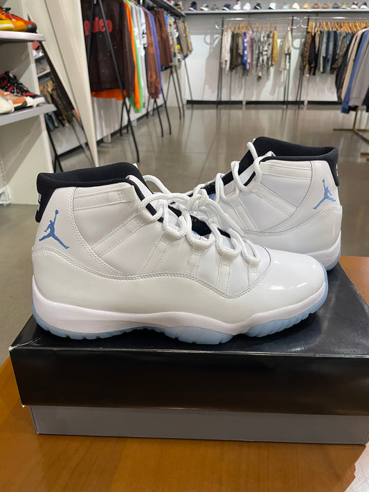 Preowned Air Jordan 11 Legend Blue