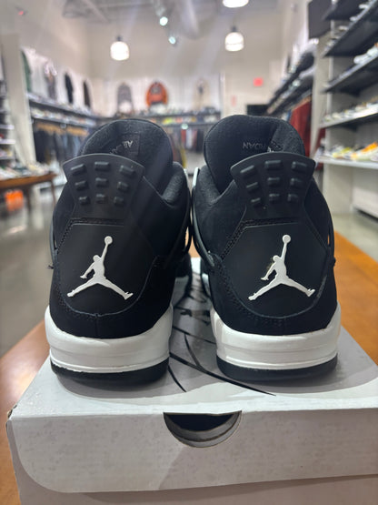 Preowned Air Jordan 4 White Thunder