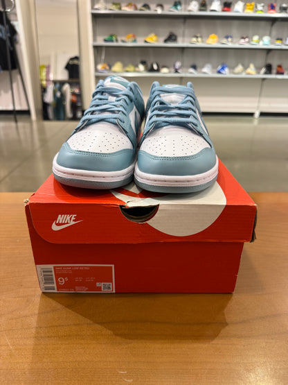 Preowned Nike Dunk Low Denim Turq