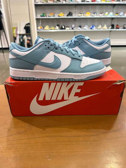 Preowned Nike Dunk Low Denim Turq