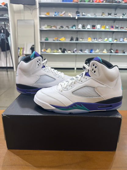 Preowned Air Jordan 5 Grape