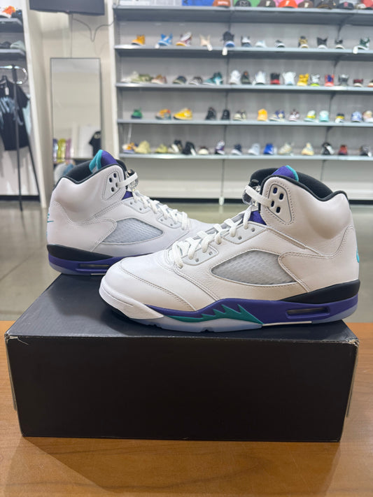 Preowned Air Jordan 5 Grape
