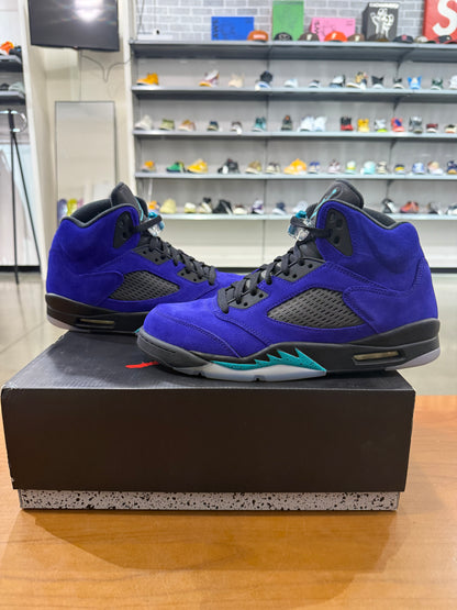 Preowned Air Jordan 5 Alternate Grape