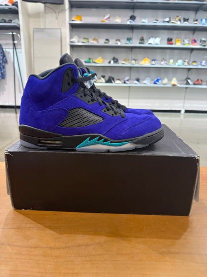 Preowned Air Jordan 5 Alternate Grape