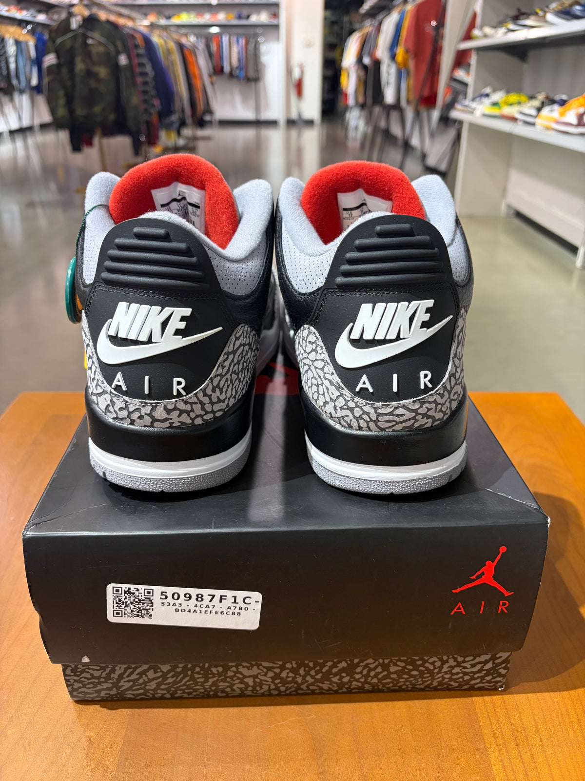 Air Jordan 3 Black Cement (2018)