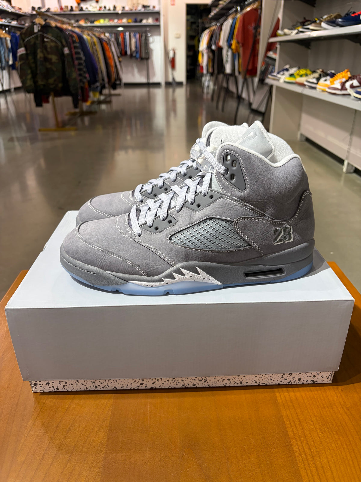 Air Jordan 5 Wolf Grey