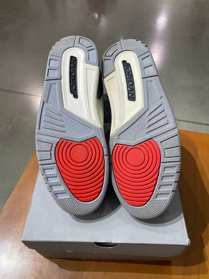 Preowned Air Jordan 3 Cement Grey