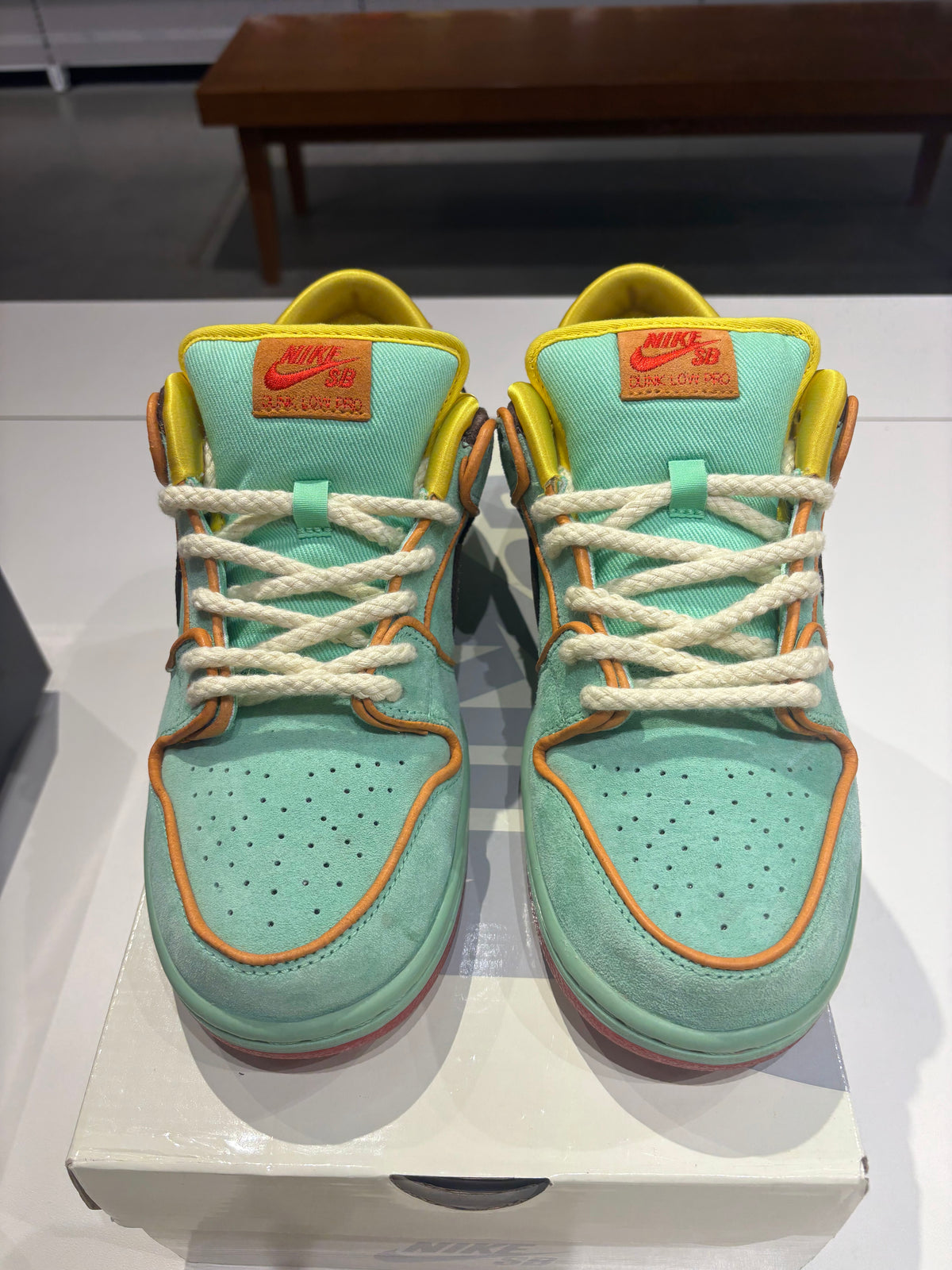 Preowned Nike SB Dunk Low Rodeo Tourmaline
