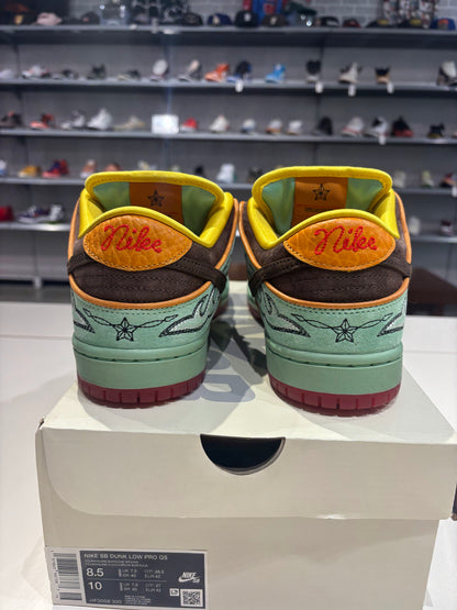 Preowned Nike SB Dunk Low Rodeo Tourmaline