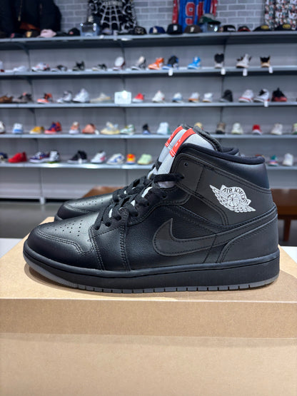 Preowned Air Jordan 1 Mid Black Metallic Reimagined